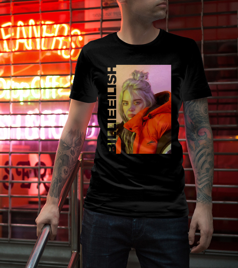 Billie Eilish Penfield Jacket Bold Typography T-Shirt