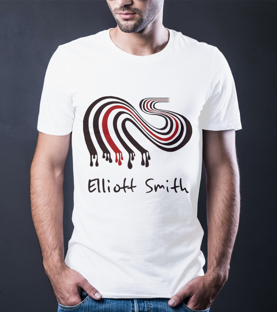Elliott Smith Dripping Figure 8 Revised T-Shirt