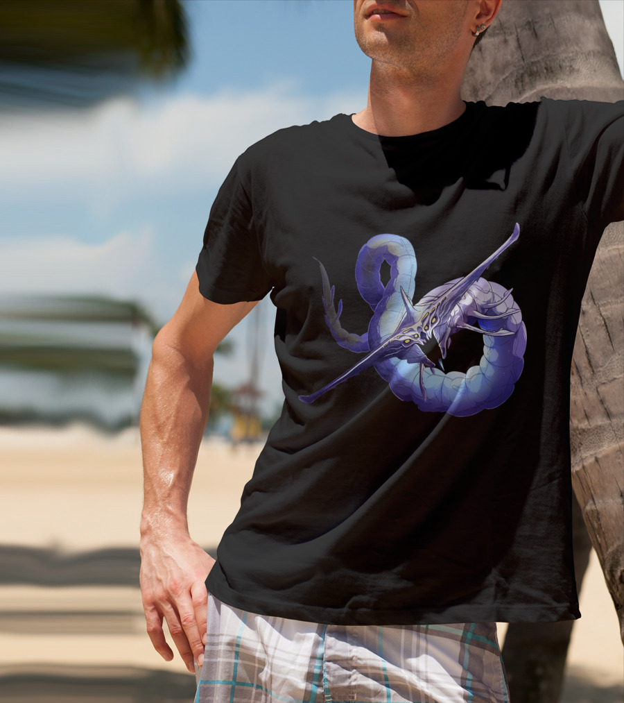 Ghost Leviathan Subnautica Creature T-Shirt