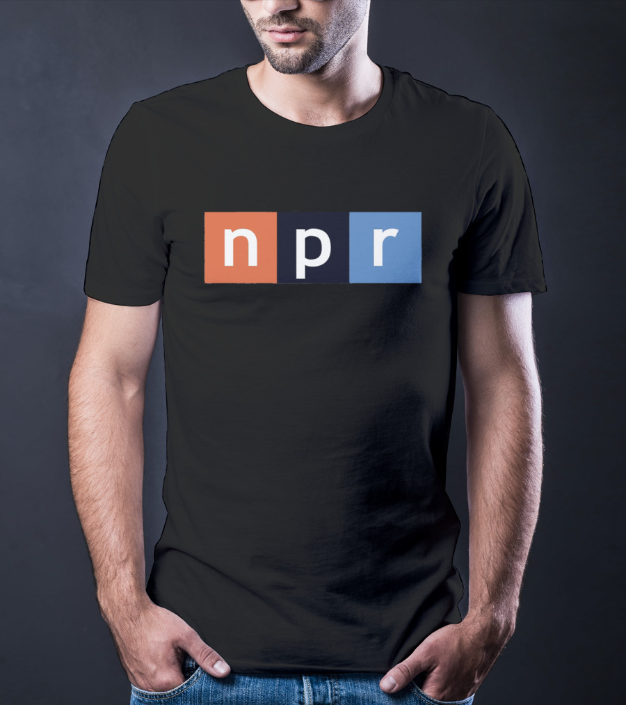 Npr Logo Block Lettering T-Shirt