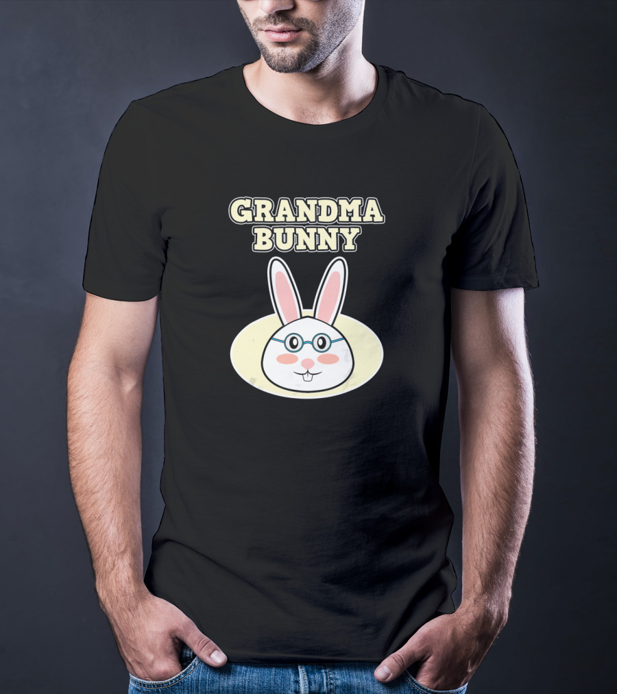Grandma Bunny Easter Family T-Shirt