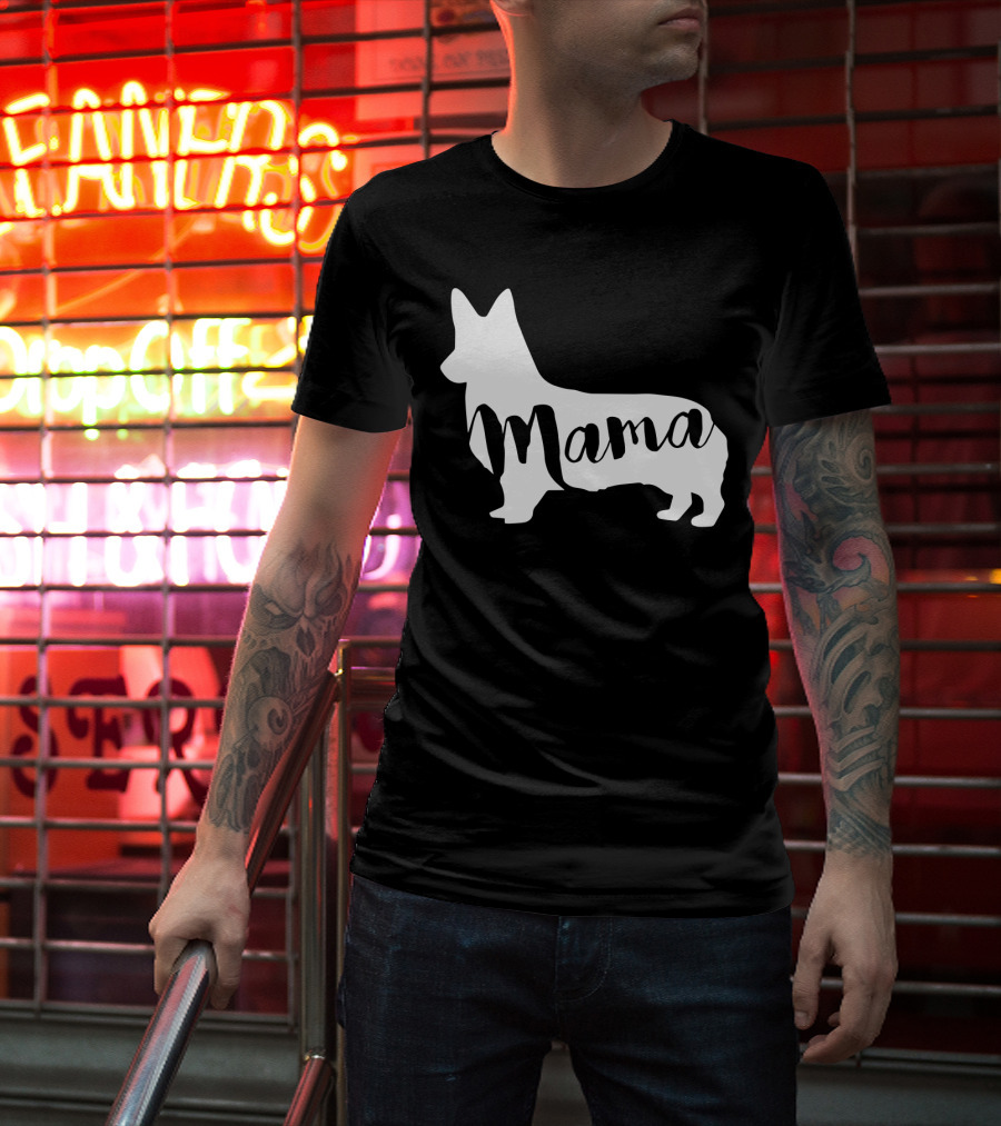 Corgi Dog Mama T-Shirt