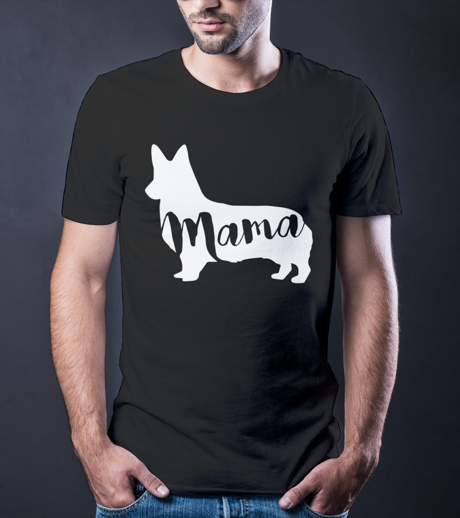 Corgi Dog Mama T-Shirt