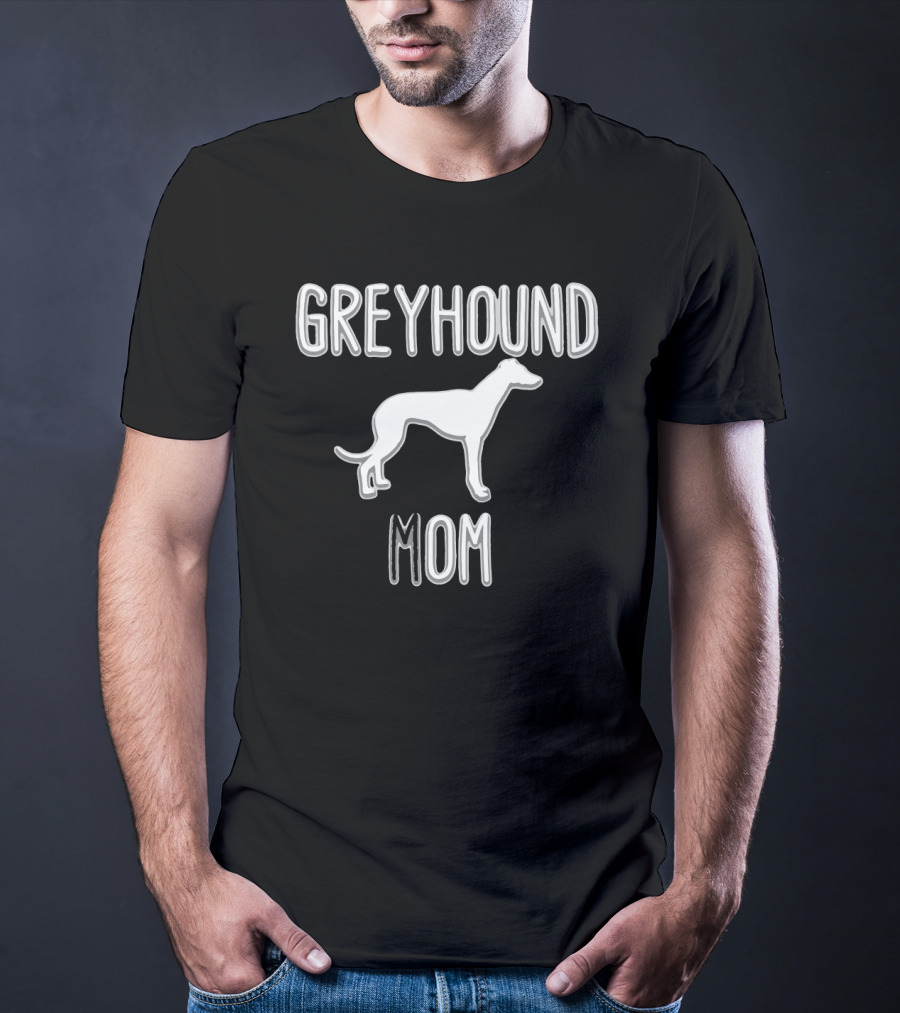 Greyhound Mom T-Shirt