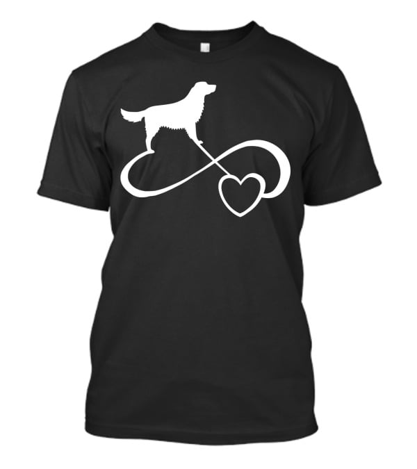 Golden Retriever Dog Lover Infinity Heart Dog Breed T-Shirt