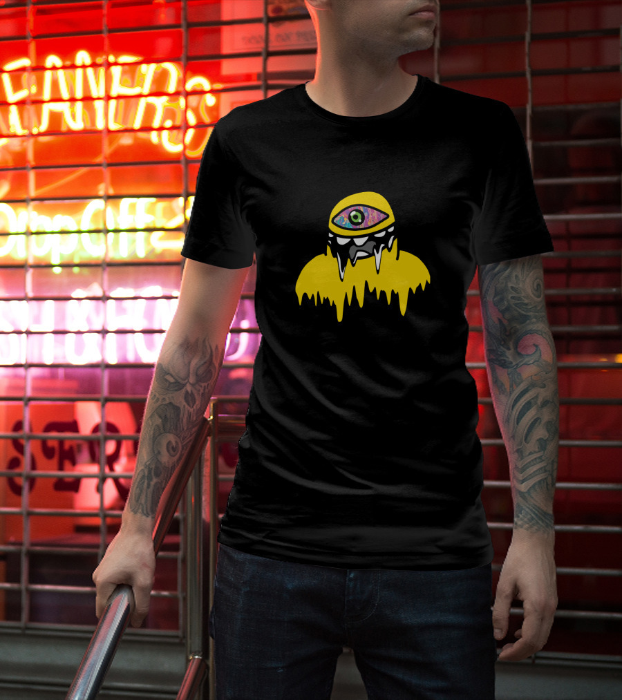 Subtronics Cyclops Melting Creature Psychedelic Eye T-Shirt