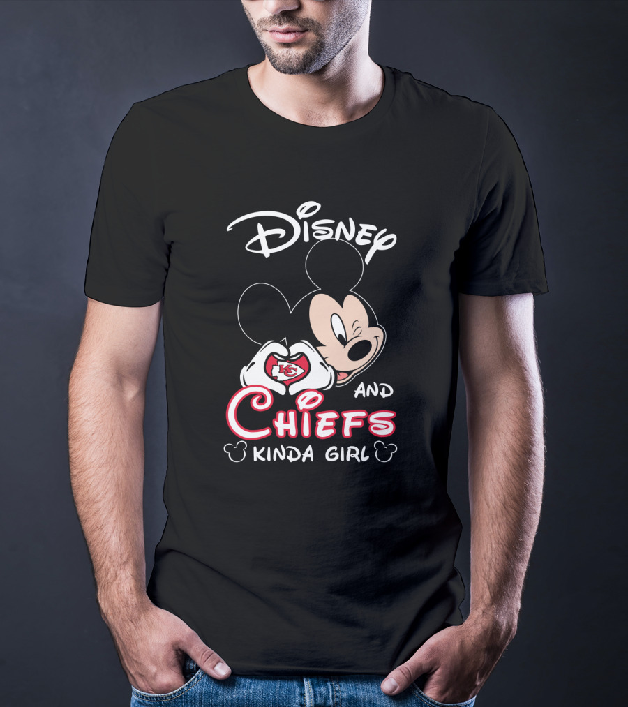 Disney And Chiefs Kinda Girl T-Shirt