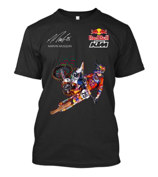 Marvin Musquin Red Bull KTM Racing Action Signature T-Shirt