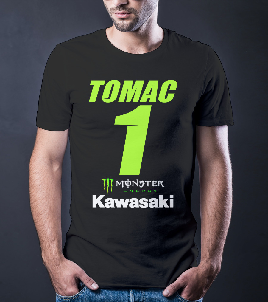 Tomac 1 Monster Energy Kawasaki T-Shirt