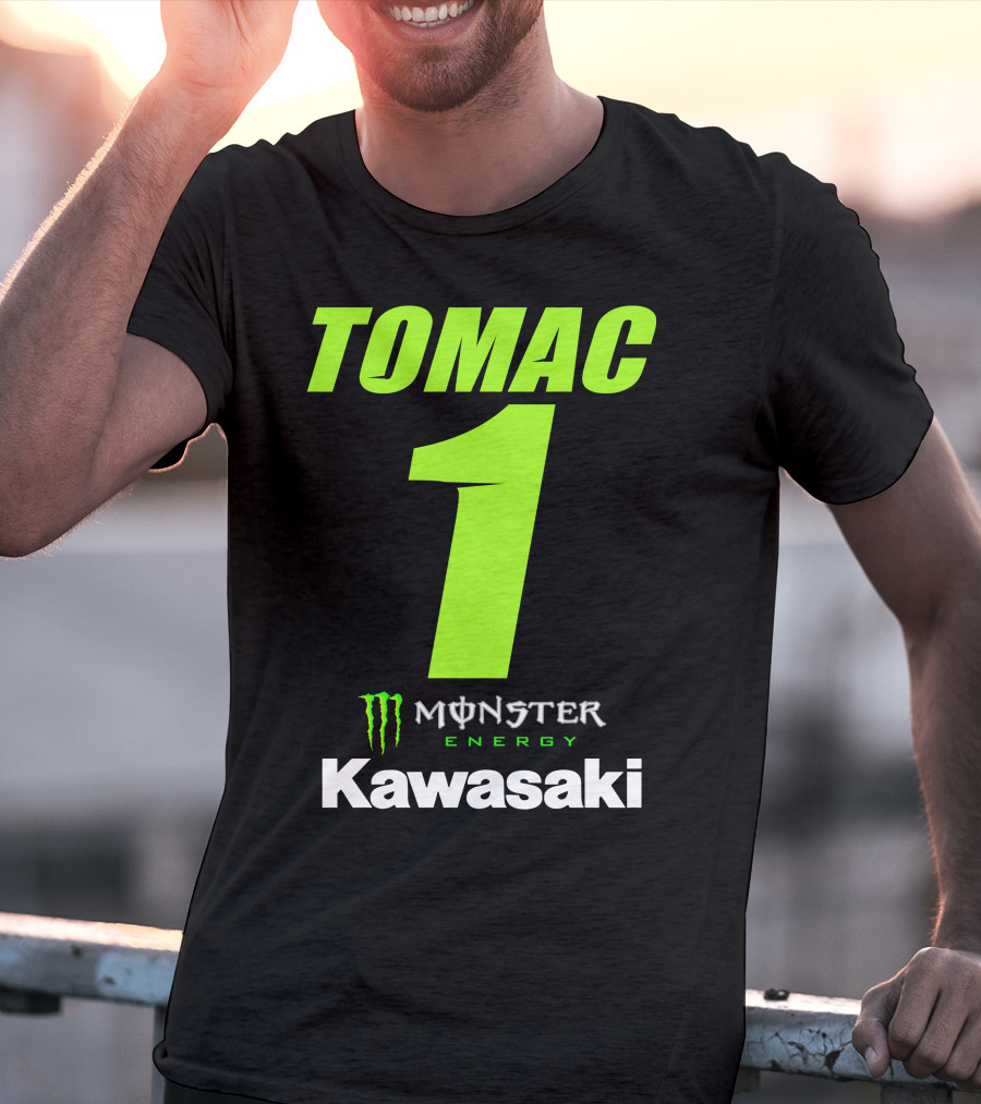 Tomac 1 Monster Energy Kawasaki T-Shirt