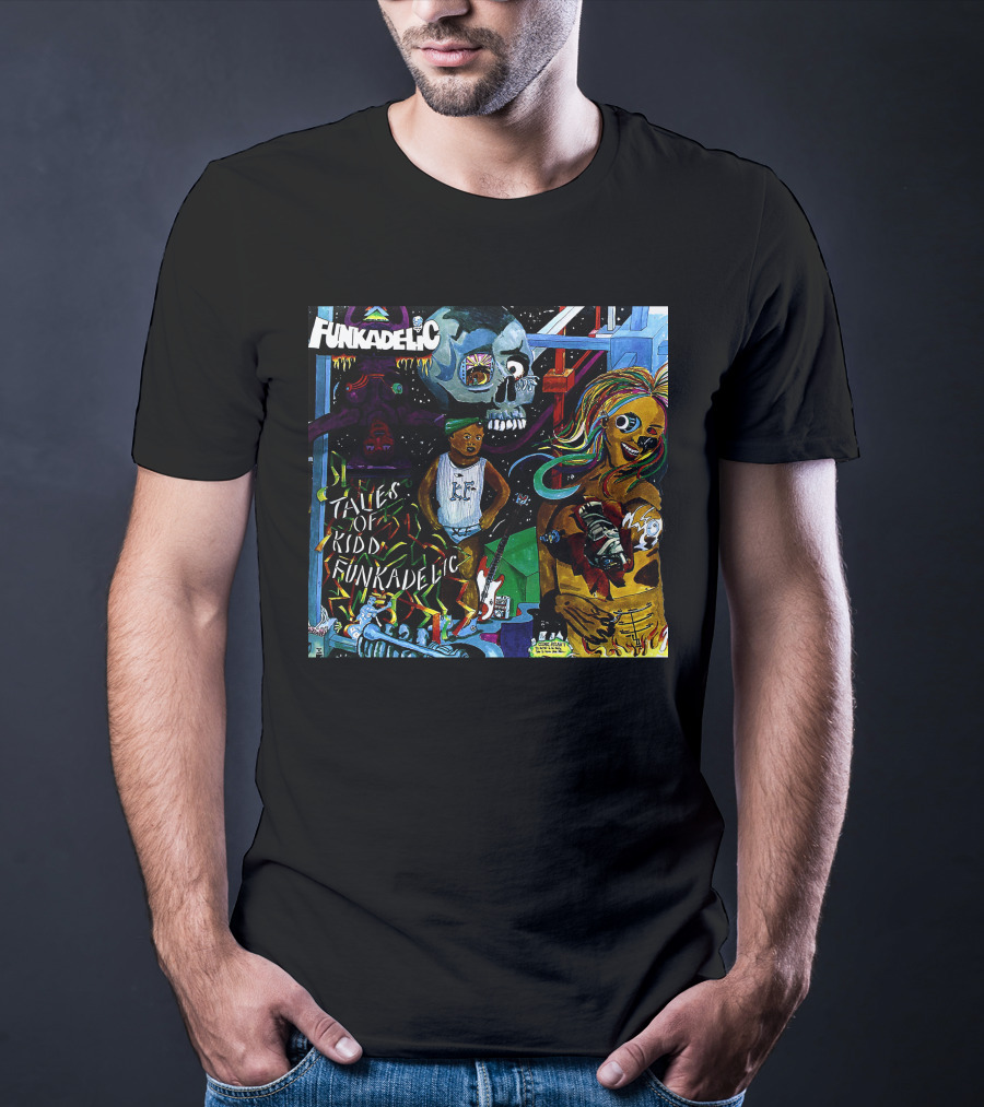Funkadelic Tales Of Kidd Funkadelic Vibrant Psychedelic T-Shirt
