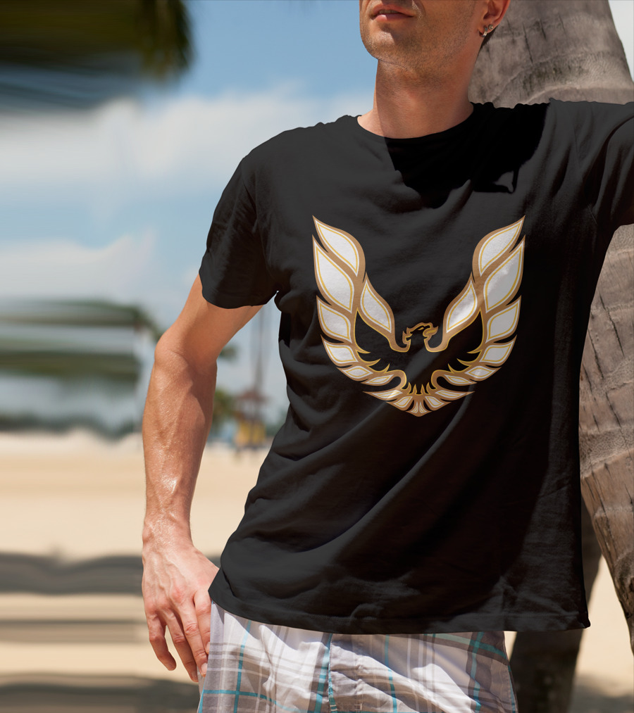 Pontiac Firebird Iconic Gold Phoenix T-Shirt