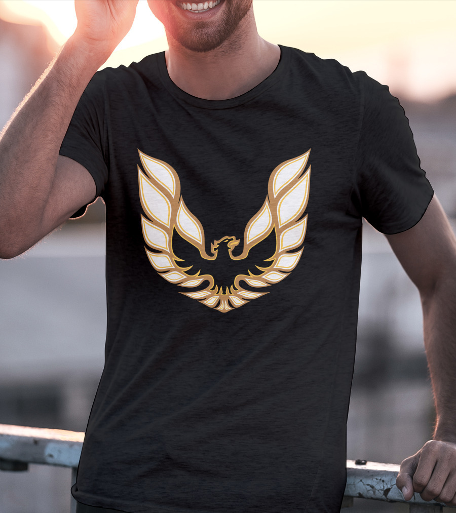 Pontiac Firebird Iconic Gold Phoenix T-Shirt