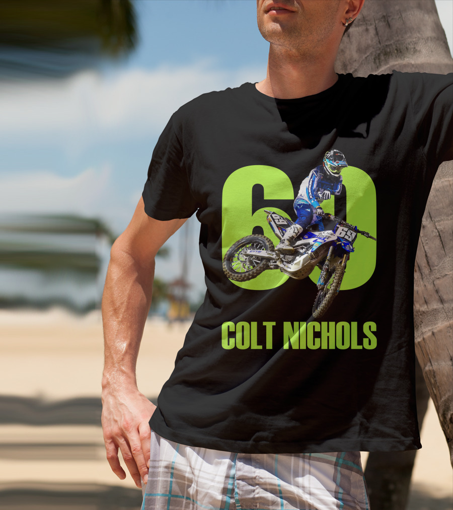 Colt Nichols 60 Motocross Rider Action T-Shirt