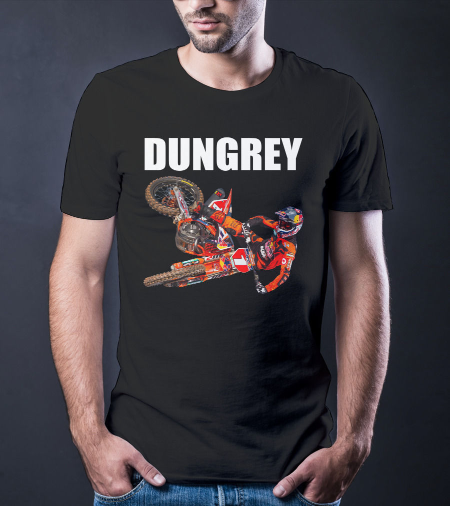 Dungey Motocross Rider Number One Racing Gear T-Shirt