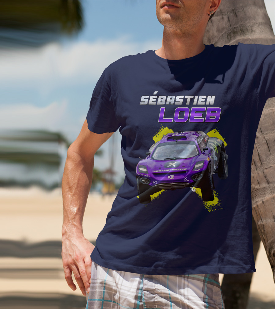 Sébastien Loeb Extreme E X44 Racing Car T-Shirt