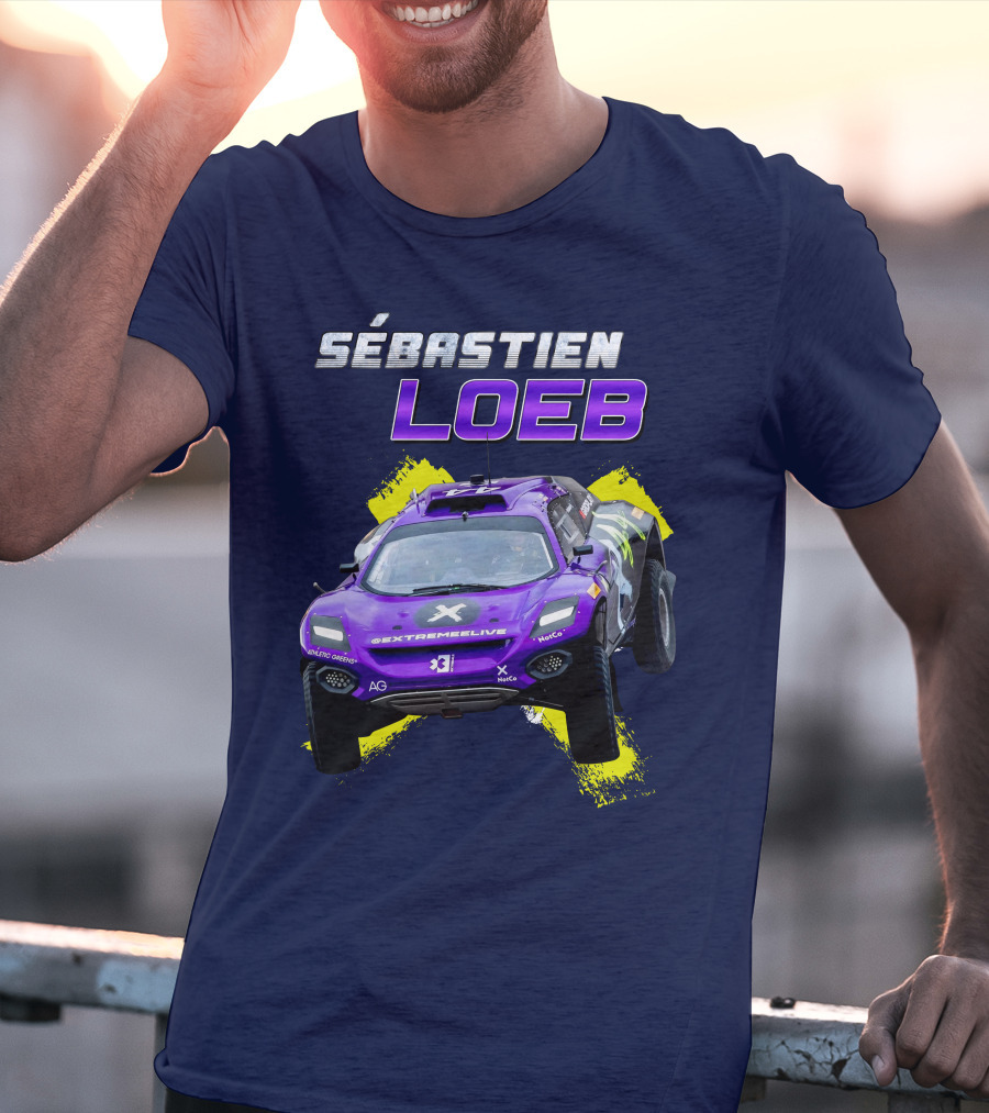 Sébastien Loeb Extreme E X44 Racing Car T-Shirt
