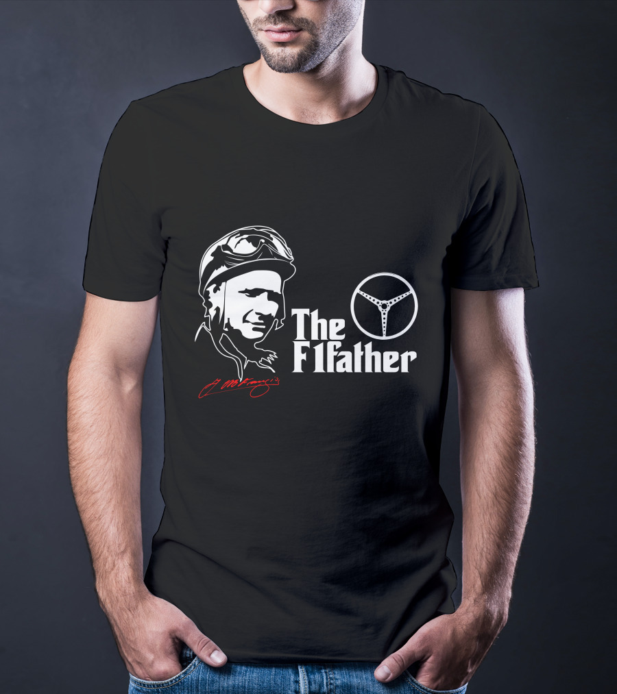 The F1 Father Juan Manuel Fangio Mercedes-Benz T-Shirt
