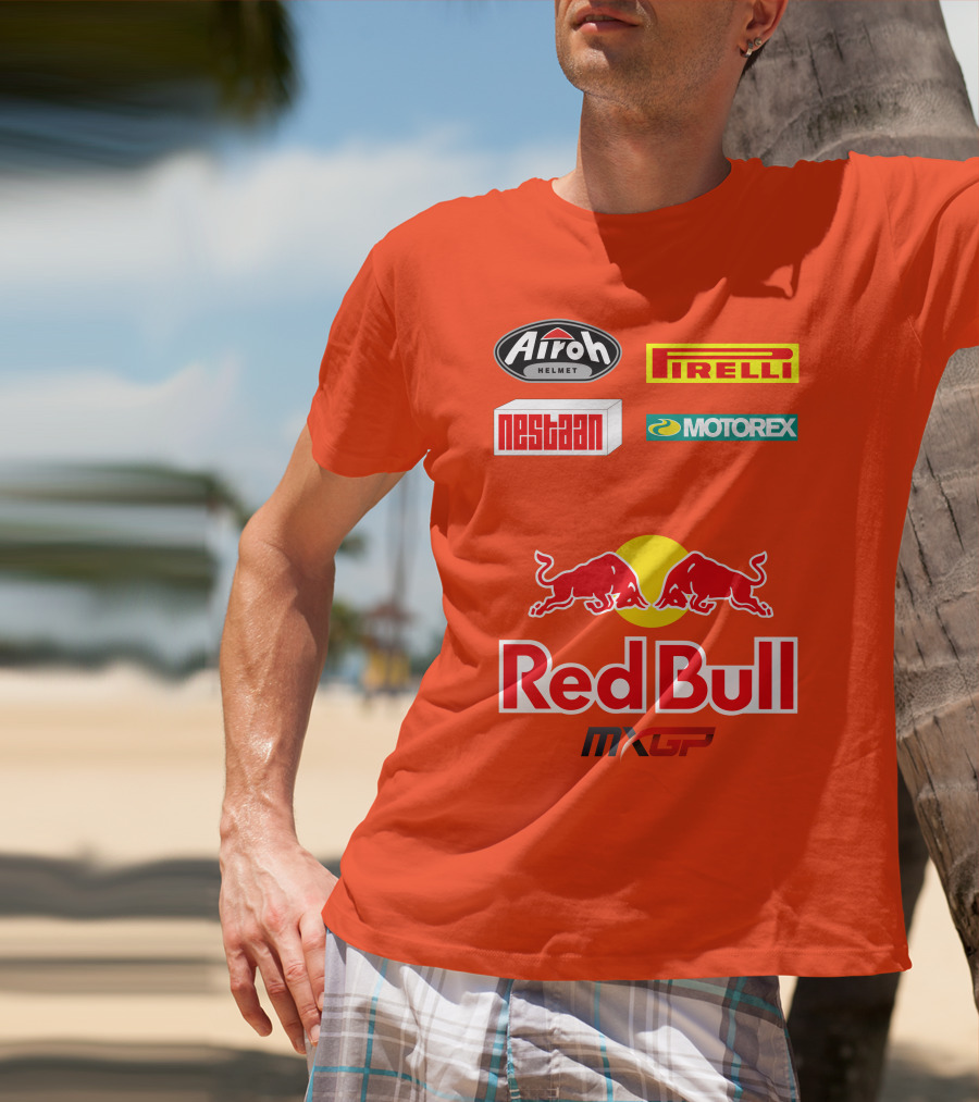 JEFFREY HERLINGS Airoh Pirelli Nestean Motorex Red Bull MXGP T-Shirt