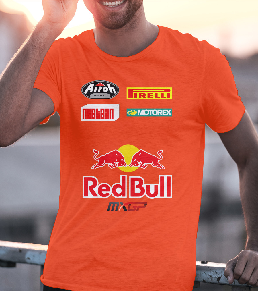 JEFFREY HERLINGS Airoh Pirelli Nestean Motorex Red Bull MXGP T-Shirt
