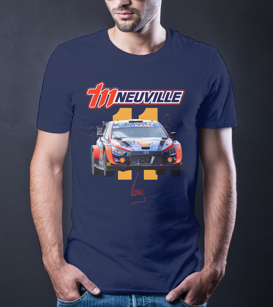 Thierry Neuville Hyundai I20 N Rally1 Asahi Kasei Shell Racing 11 T-Shirt