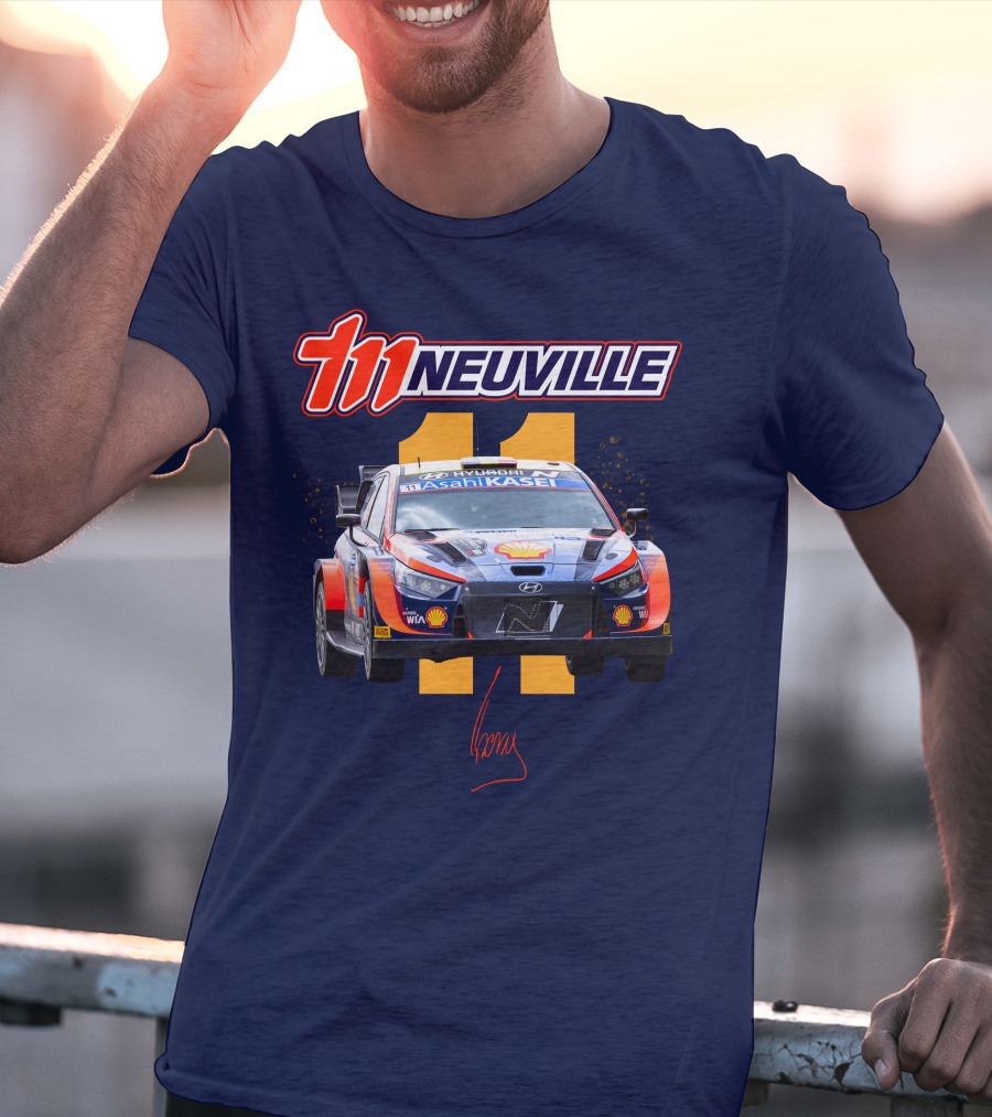 Thierry Neuville Hyundai I20 N Rally1 Asahi Kasei Shell Racing 11 T-Shirt