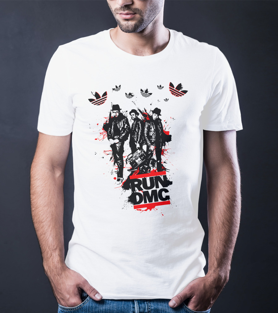 Run DMC Hip-Hop Legends With Symbols T-Shirt