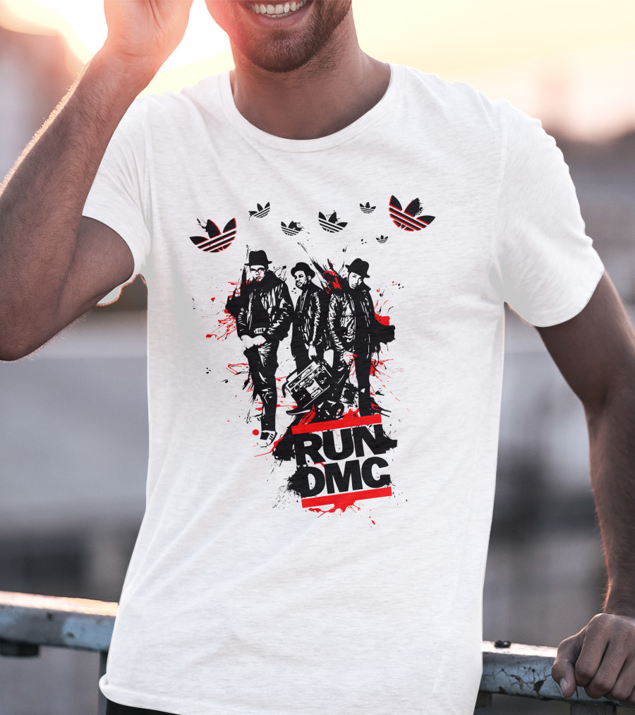Run DMC Hip-Hop Legends With Symbols T-Shirt