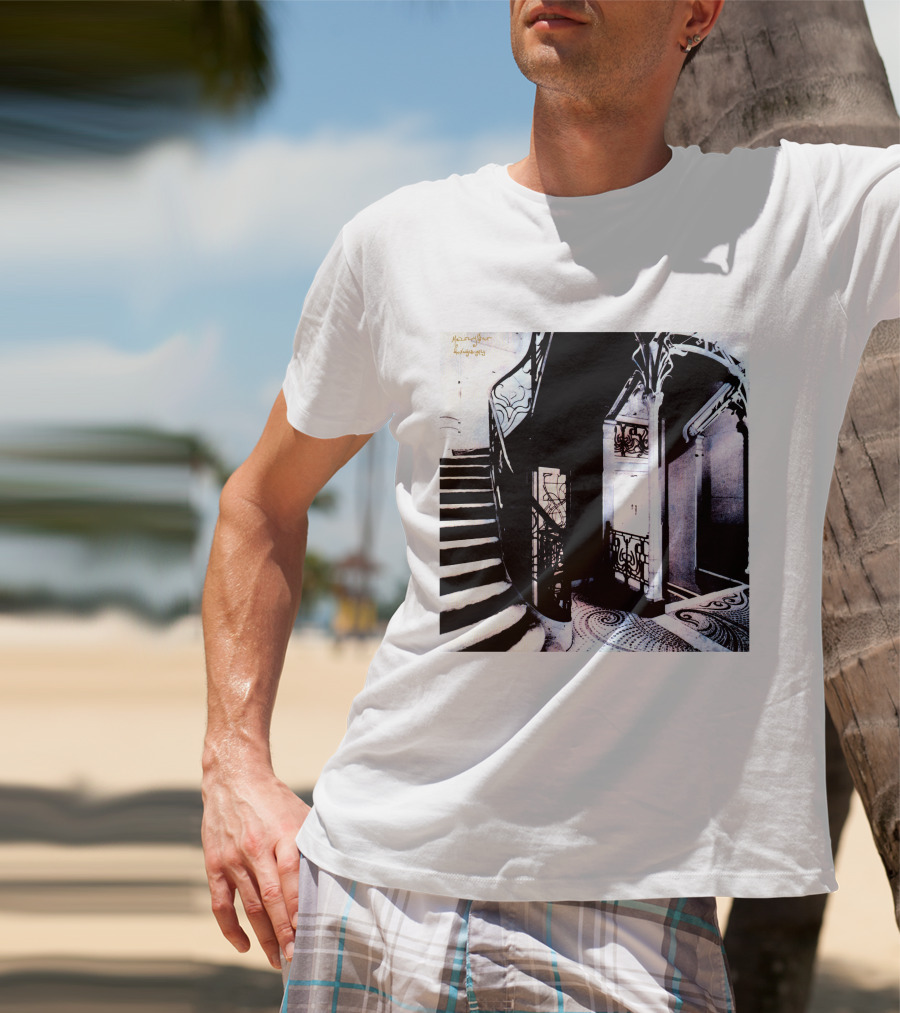 Cocteau Twins Heaven Or Las Vegas Art Nouveau Staircase T-Shirt