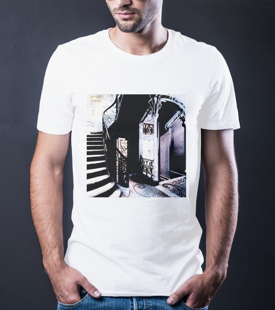 Cocteau Twins Heaven Or Las Vegas Art Nouveau Staircase T-Shirt
