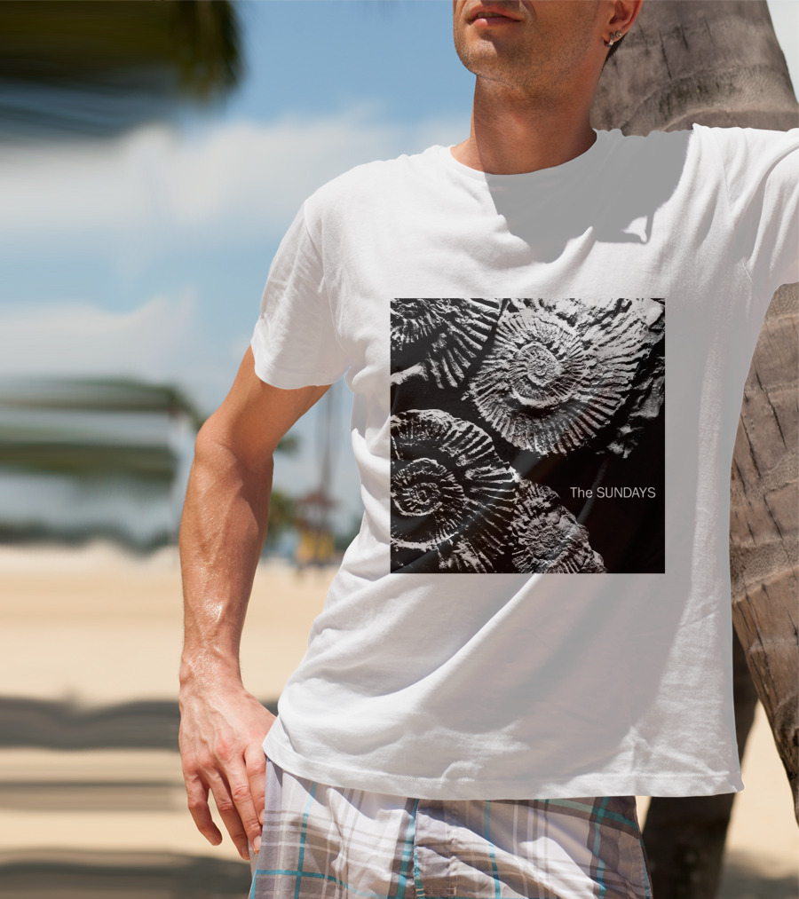 The Sundays Cocteau Twins Ammonite Fossil T-Shirt
