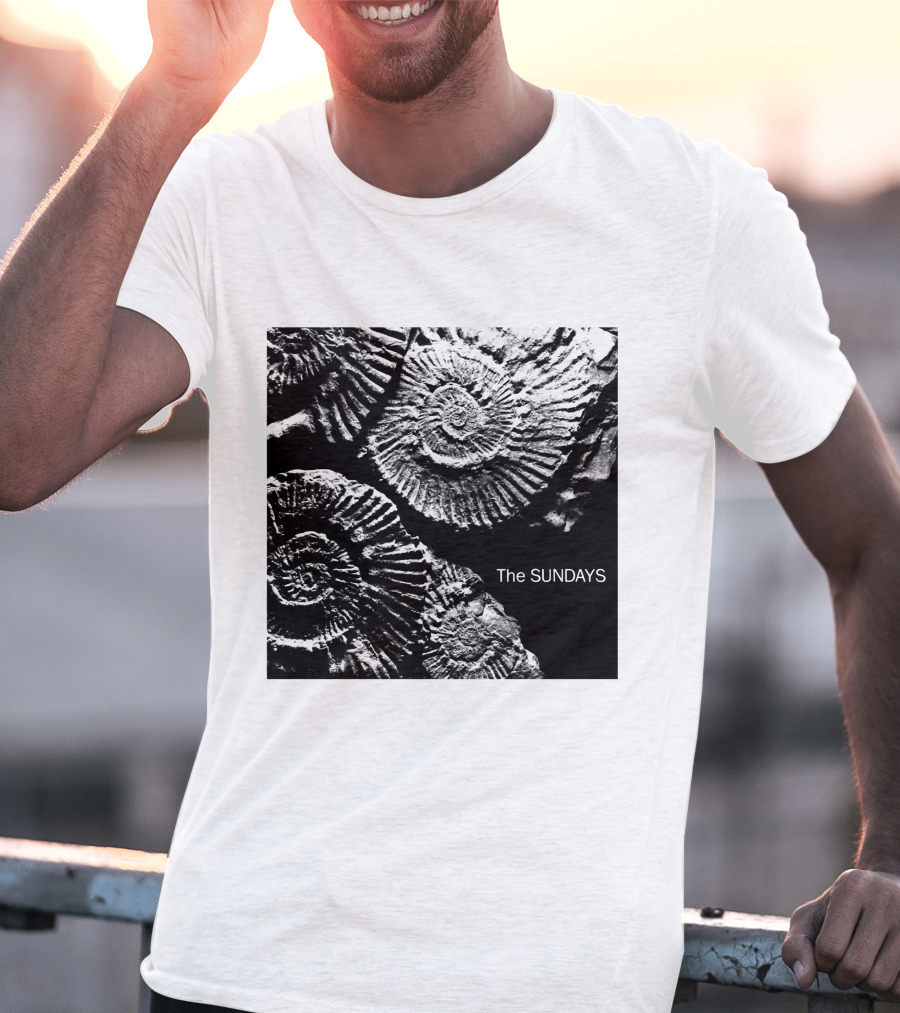 The Sundays Cocteau Twins Ammonite Fossil T-Shirt