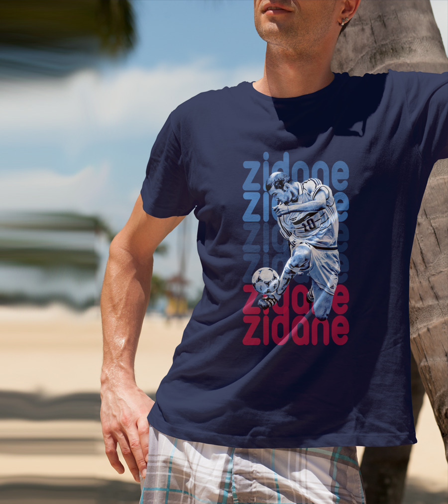 Zidane Zidane Zidane Zidane Football Legend 10 T-Shirt