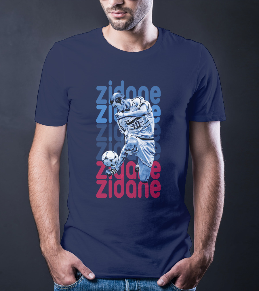 Zidane Zidane Zidane Zidane Football Legend 10 T-Shirt