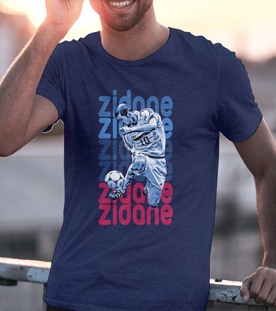 Zidane Zidane Zidane Zidane Football Legend 10 T-Shirt