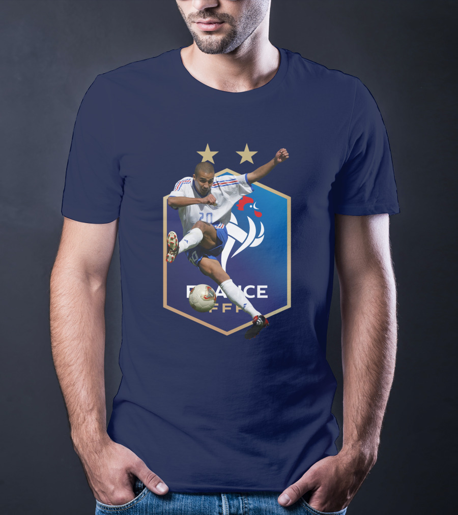 Trezequet France 20 Football Star Iconic Performance FFF T-Shirt