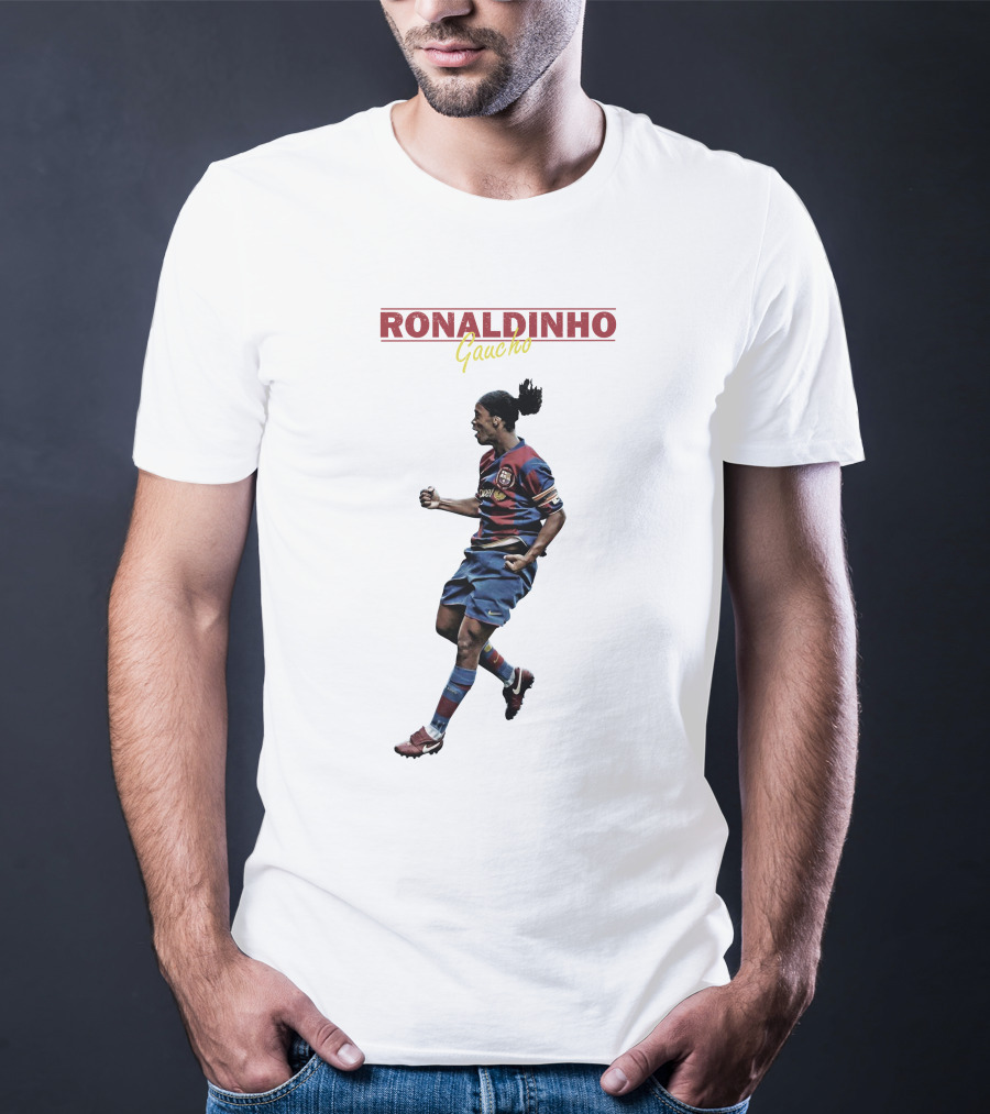 Ronaldinho Gaúcho Barcelona Soccer Legend T-Shirt