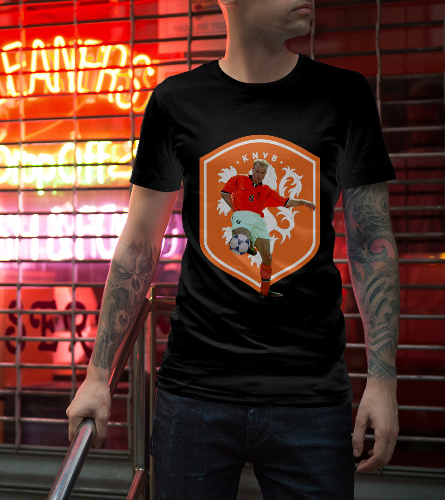 Dennis Bergkamp KNVB Oranje Soccer Legend T-Shirt