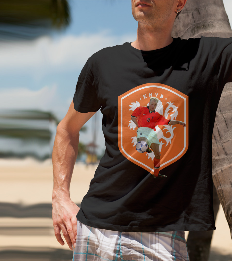 Dennis Bergkamp KNVB Oranje Soccer Legend T-Shirt