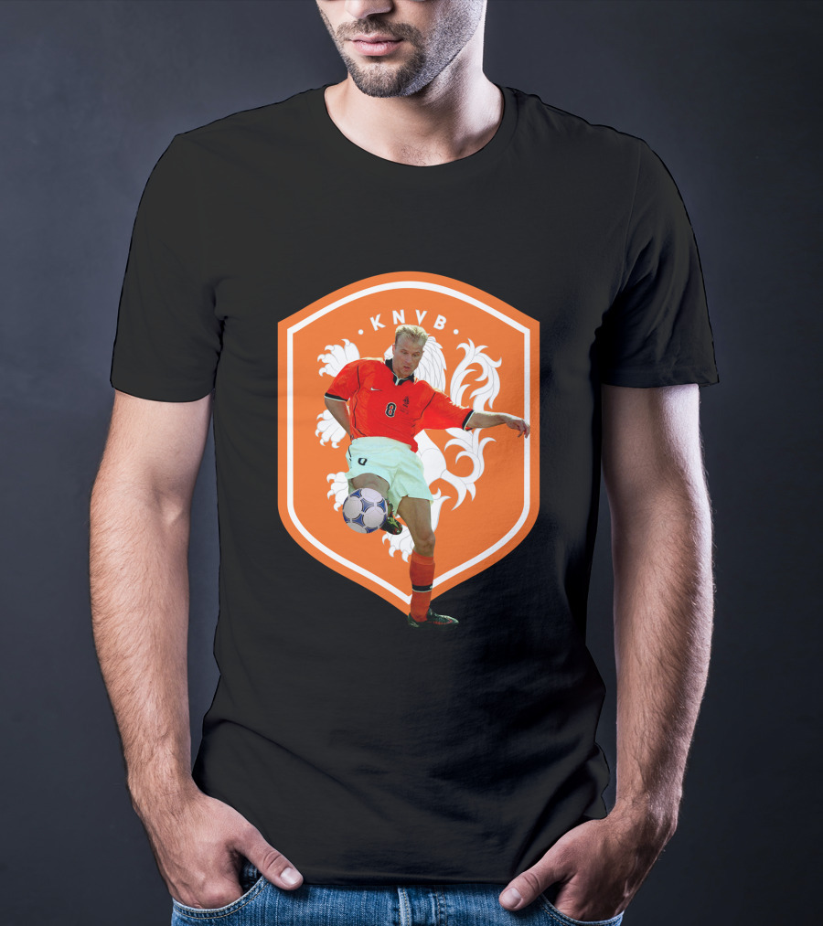Dennis Bergkamp KNVB Oranje Soccer Legend T-Shirt