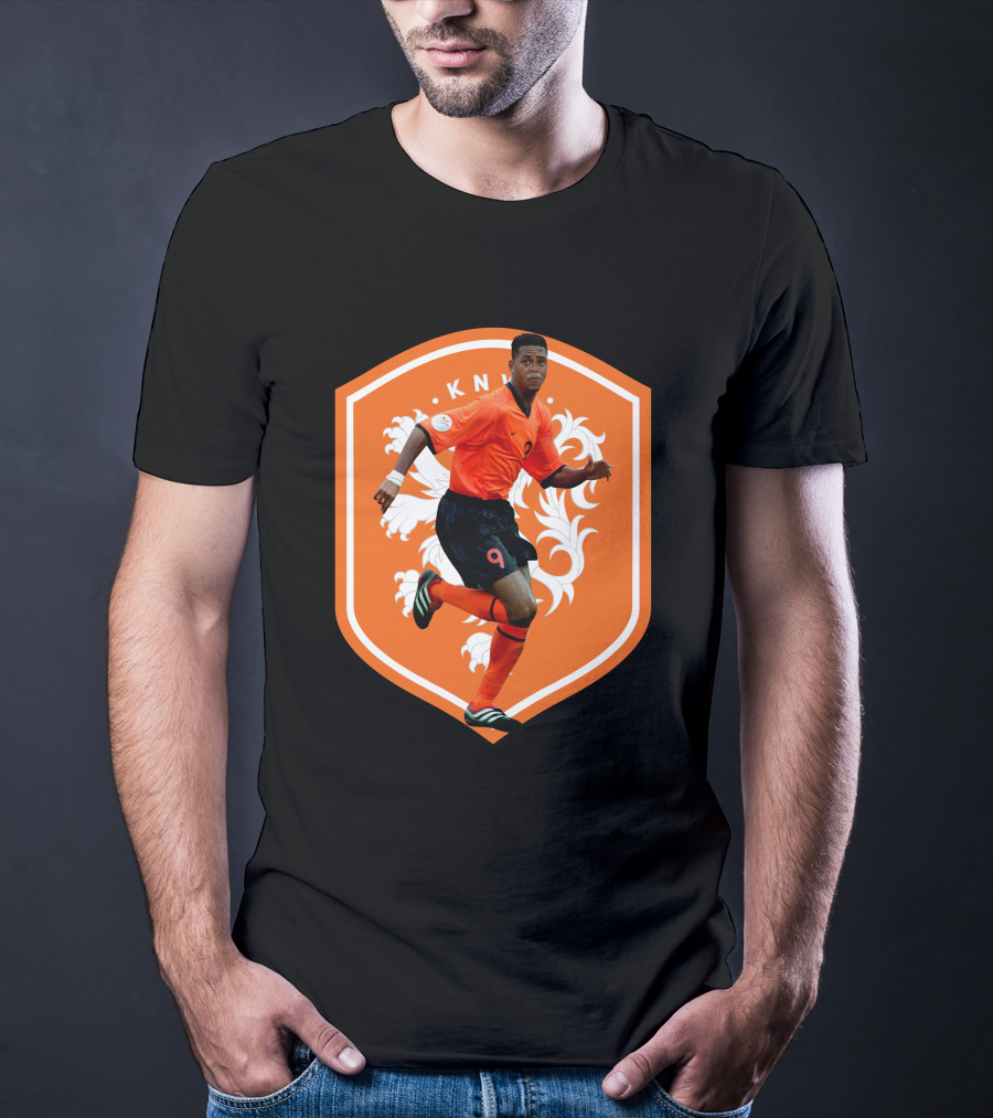 KNVB Oranje Kluivert 9 Football Legend T-Shirt