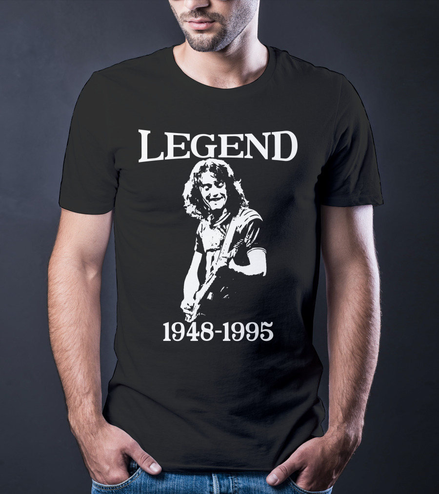 Rory Gallagher True Legend Guitar Classic Retro T-Shirt