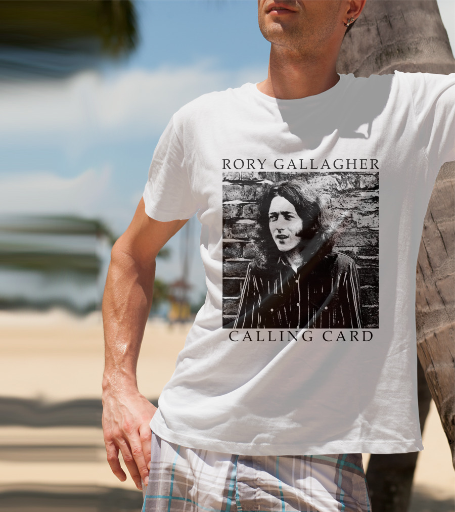 Rory Gallagher Calling Card T-Shirt