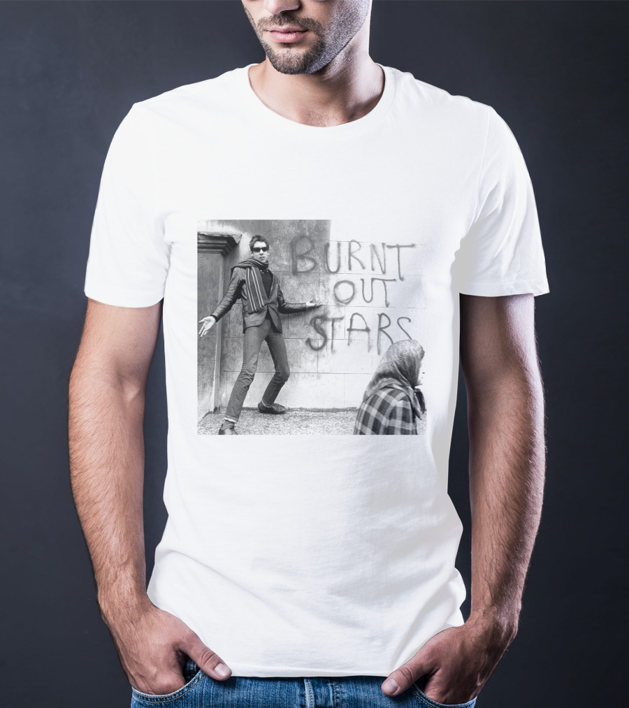 Shane Macgowan Burnt Out Stars Graffiti Photography T-Shirt