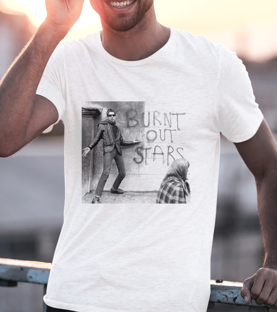 Shane Macgowan Burnt Out Stars Graffiti Photography T-Shirt