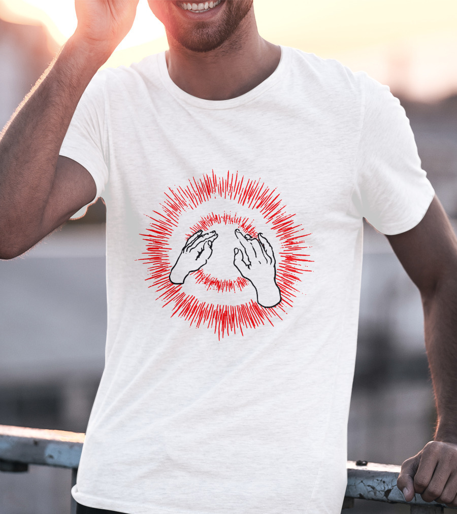Godspeed You Black Emperor Album Lift Your Skinny Fists Like Antennas To Heaven Hands T-Shirt