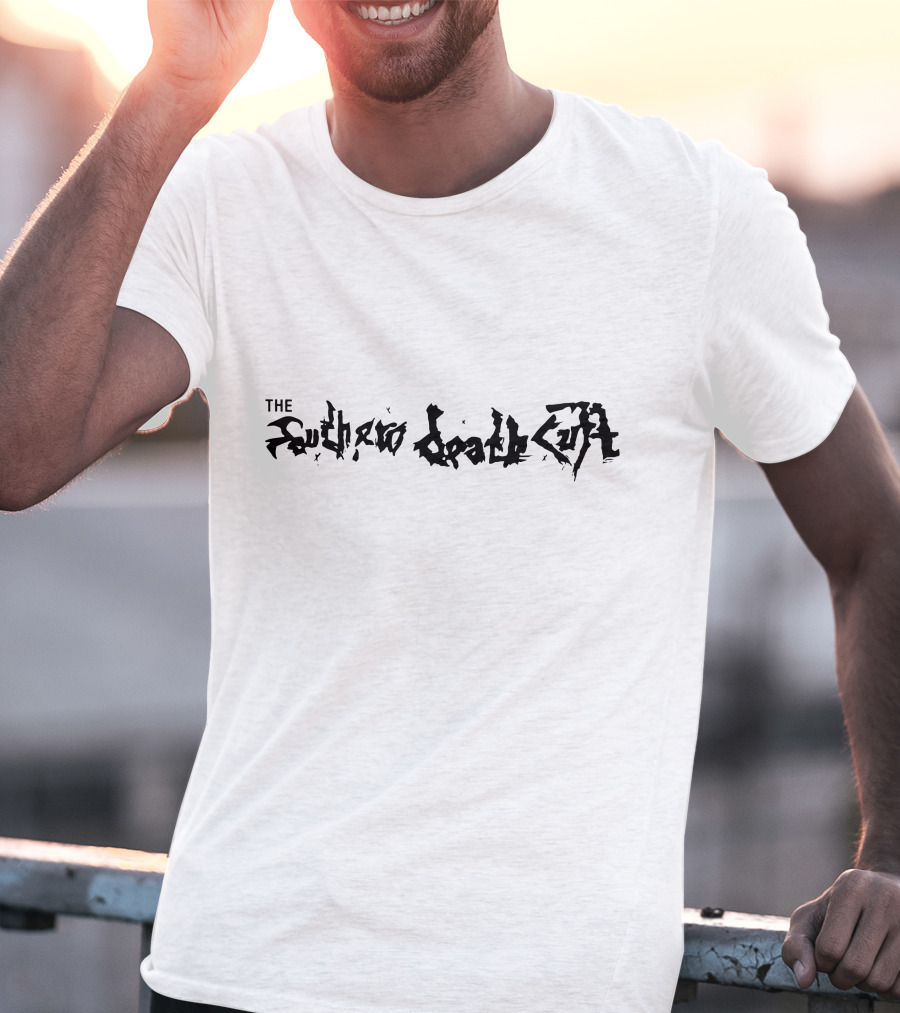 The Southern Death Cult Gothic Text Band Name T-Shirt