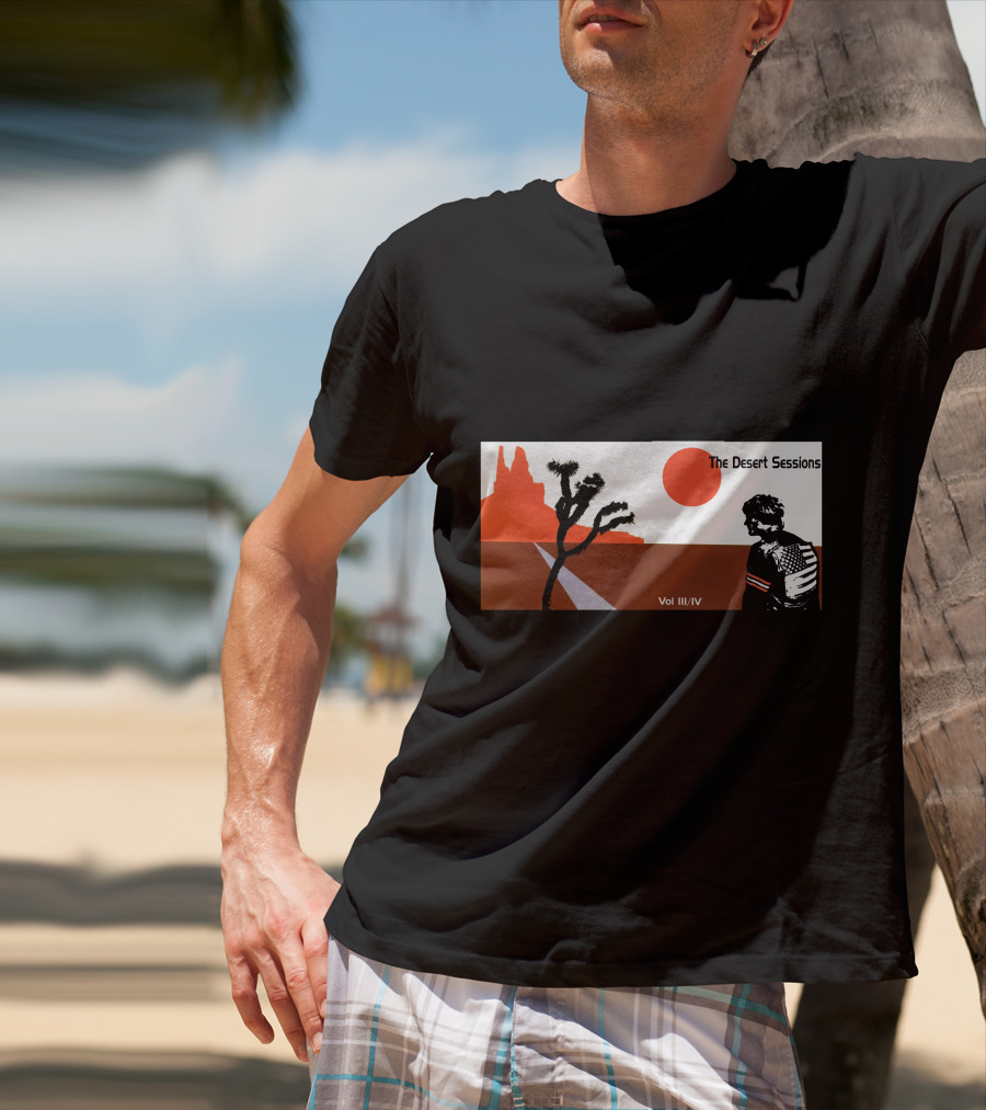The Desert Sessions Vol III/IV Red Sun Joshua Tree T-Shirt