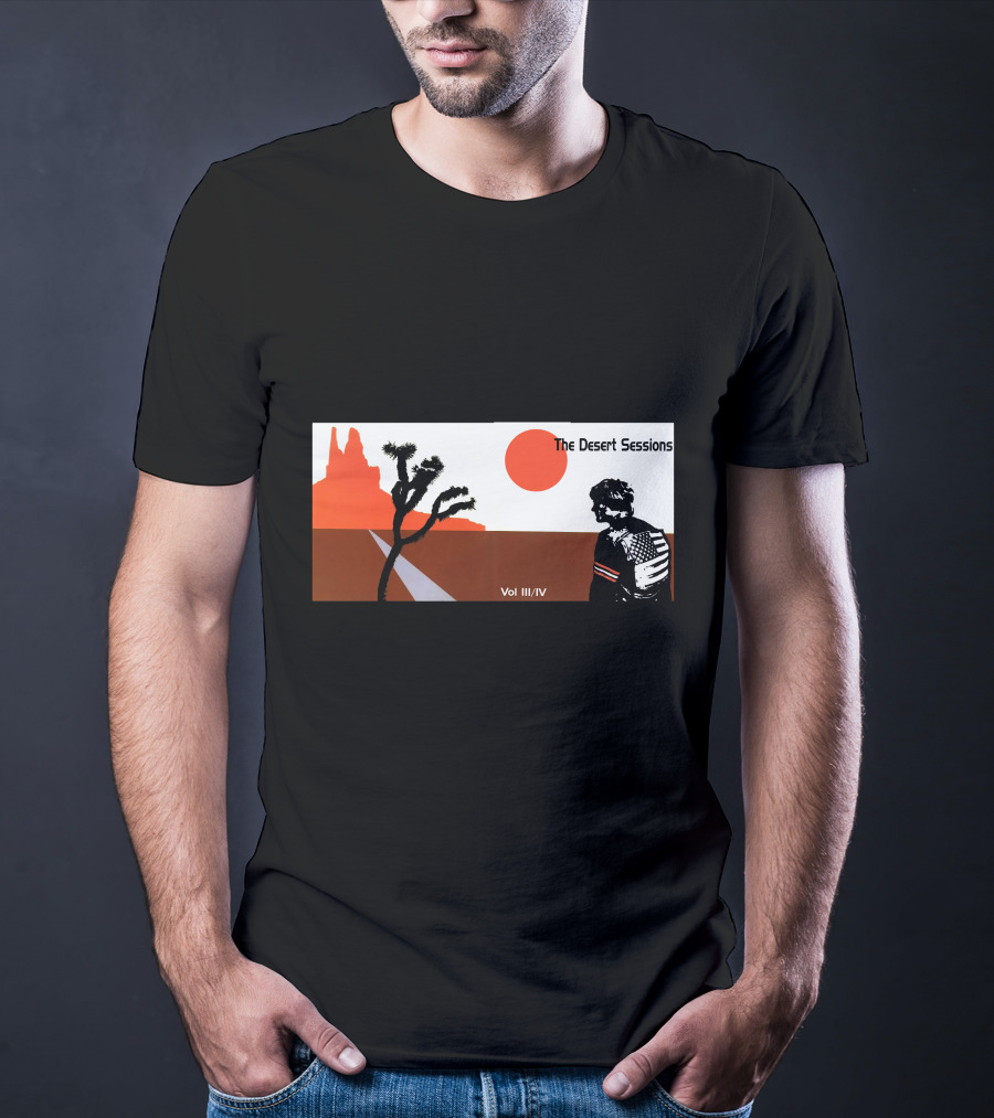 The Desert Sessions Vol III/IV Red Sun Joshua Tree T-Shirt
