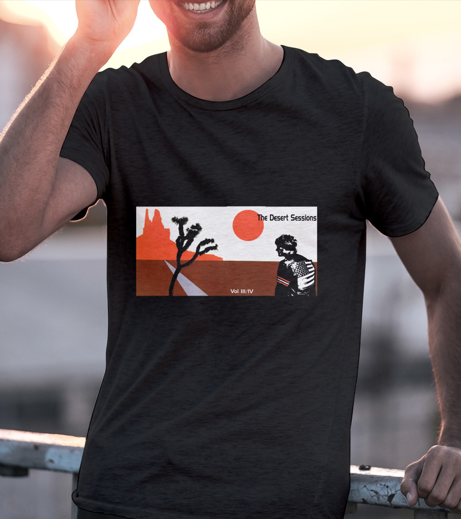 The Desert Sessions Vol III/IV Red Sun Joshua Tree T-Shirt